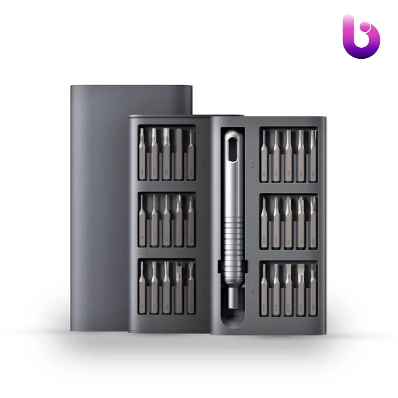 پیچ گوشتی پاورولوژی Powerology 31 in 1 Precision Screwdriver P31IN1PSGY دارای 31 سری