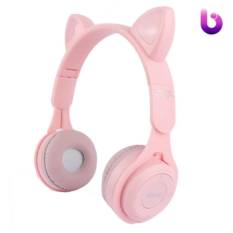 هدفون بلوتوثی رم خور Cat Ear XY-206