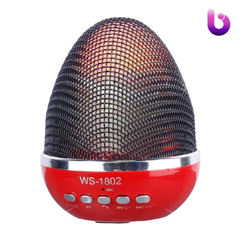 اسپیکر بلوتوثی رم و فلش خور Wster WS-1802