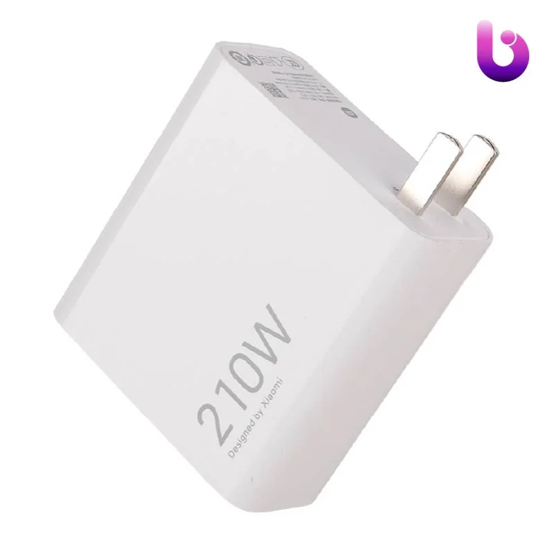 کلگی فست شارژ Xiaomi MDY-13-EU GaN PD 10.5A 210W سرجعبه