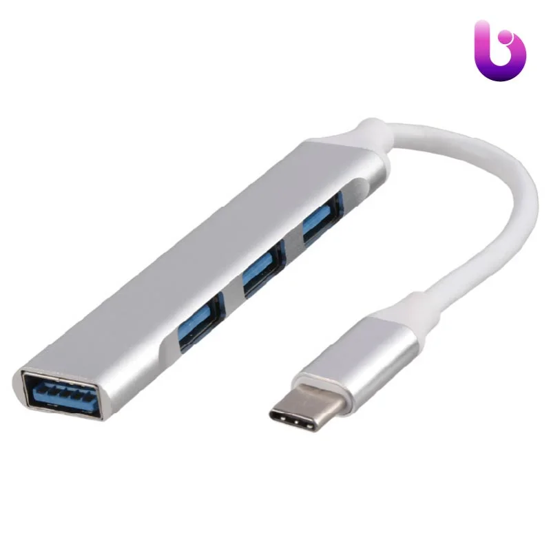 هاب C-809 Type-C USB3.0 4Port
