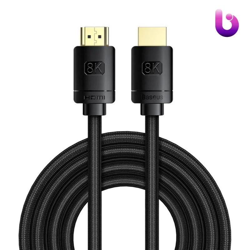 کابل Baseus High Definition Series CAKGQ-K01 HDMI V2.1 8K 2m