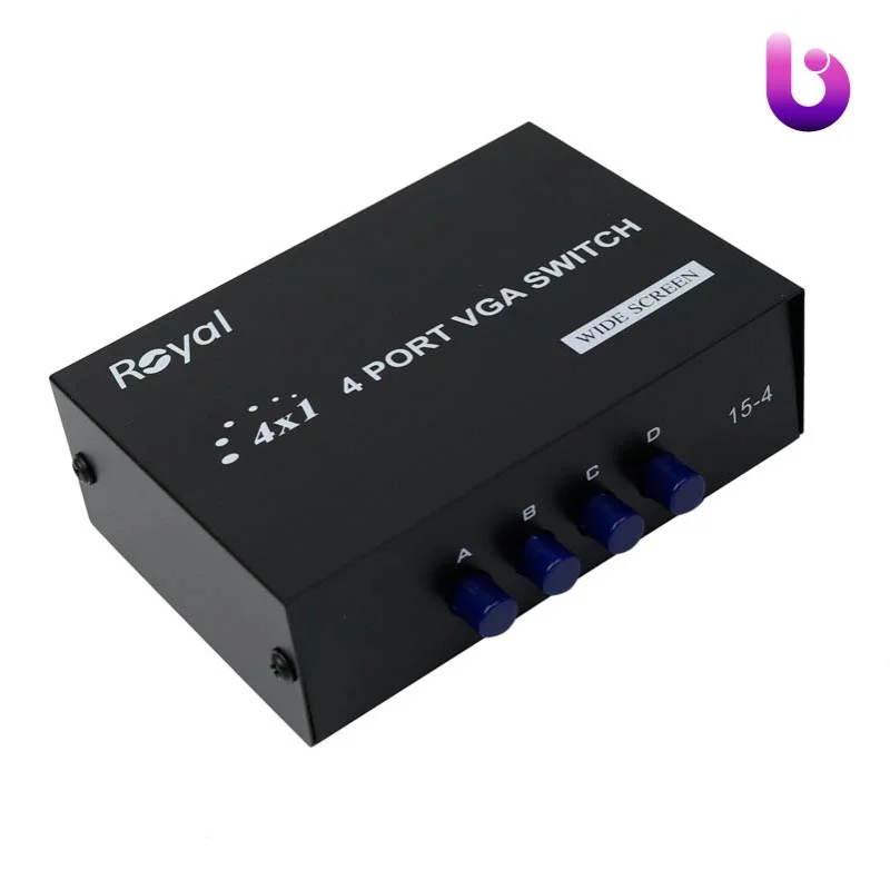 سوییچ Royal VGA-15-4 4Port