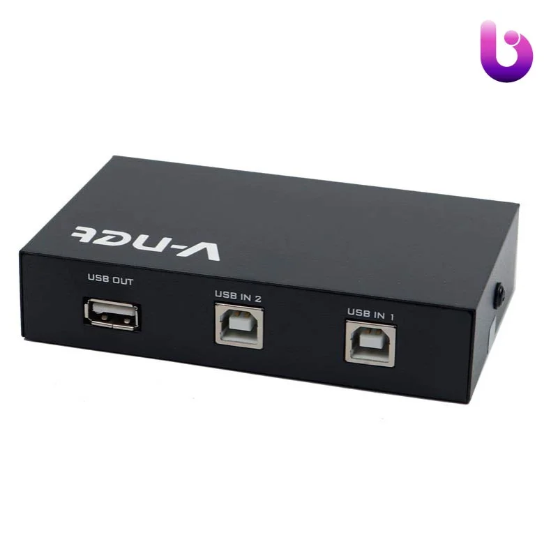 سوییچ پرینتر V-Net USB Switch 2Port