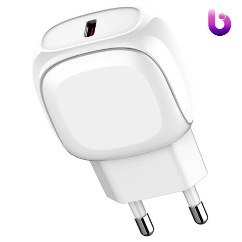 شارژر دیواری فست شارژ Ldnio A1206C 27W Type-C + کابل تبدیل تایپ سی