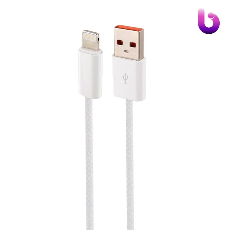کابل لایتنینگ فست شارژ 25 وات الدینیو LS901 طول 1 متر