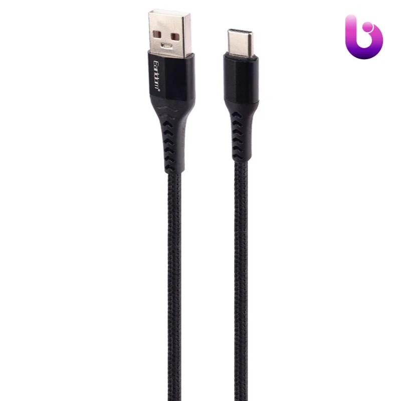 کابل تایپ سی فست شارژ Earldom EC-139C 2.4A 1m