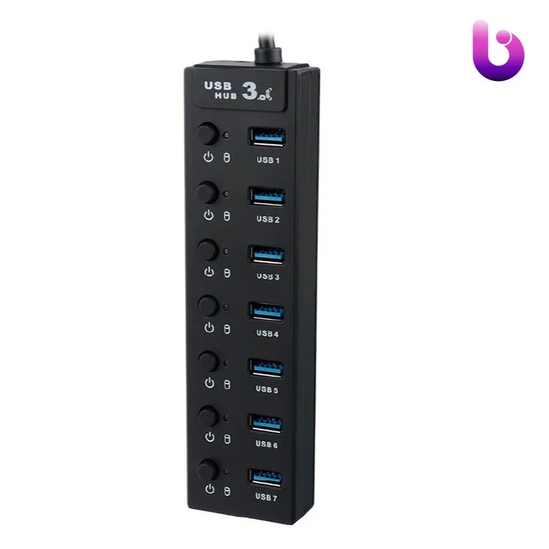 هاب K-net H9 K-HUAMH907 USB3.0 7Port