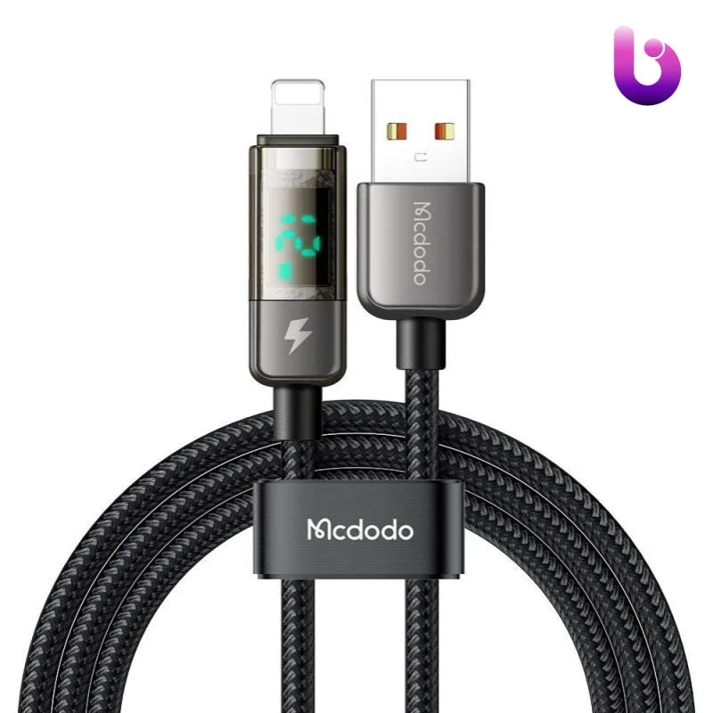 کابل آیفونی فست شارژ Mcdodo CA-3621 3A 1.8m