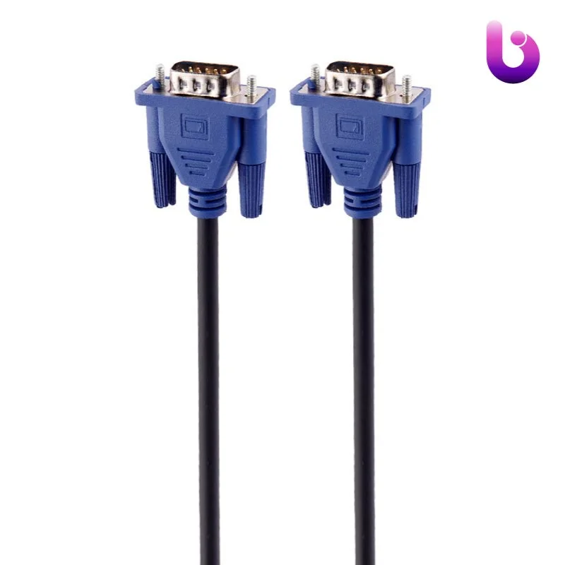 کابل VGA 1.5m پک نایلونی