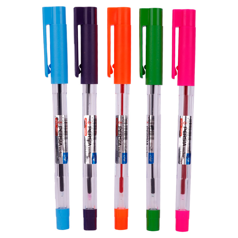 خودکار پرشیا رنگی Persia Lian 0.7mm بسته ۵۰ عددی