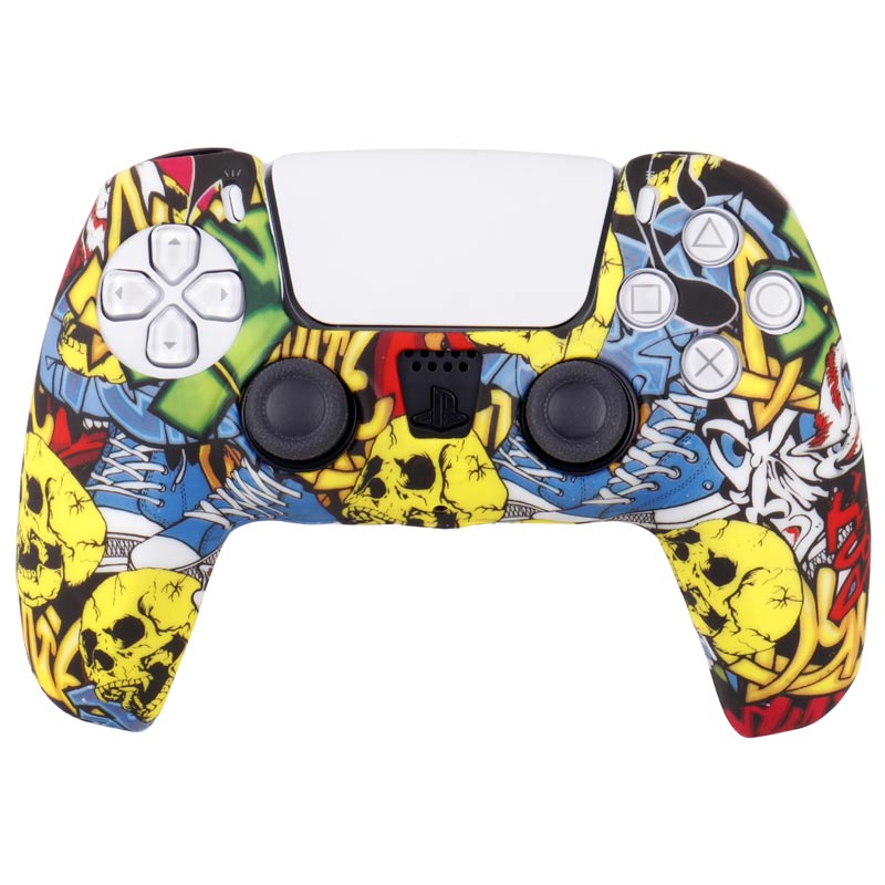 روکش دسته بازی PS5 طرح اسکلت و کفش