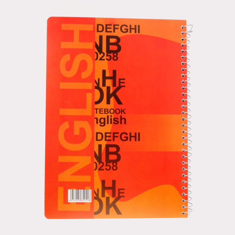 دفتر سیمی ۸۰ برگ ۲ خط فانتزی ایفل