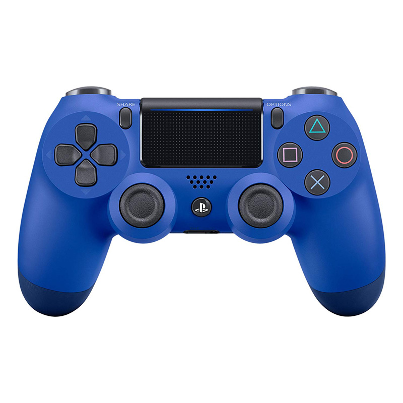دسته بی سیم SONY PlayStation 4 DualShock 4 High Copy آبی کاربنی