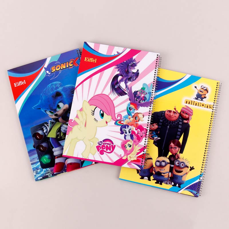 دفتر نقاشی سیمی ۵۰ برگ رحلی ایفل