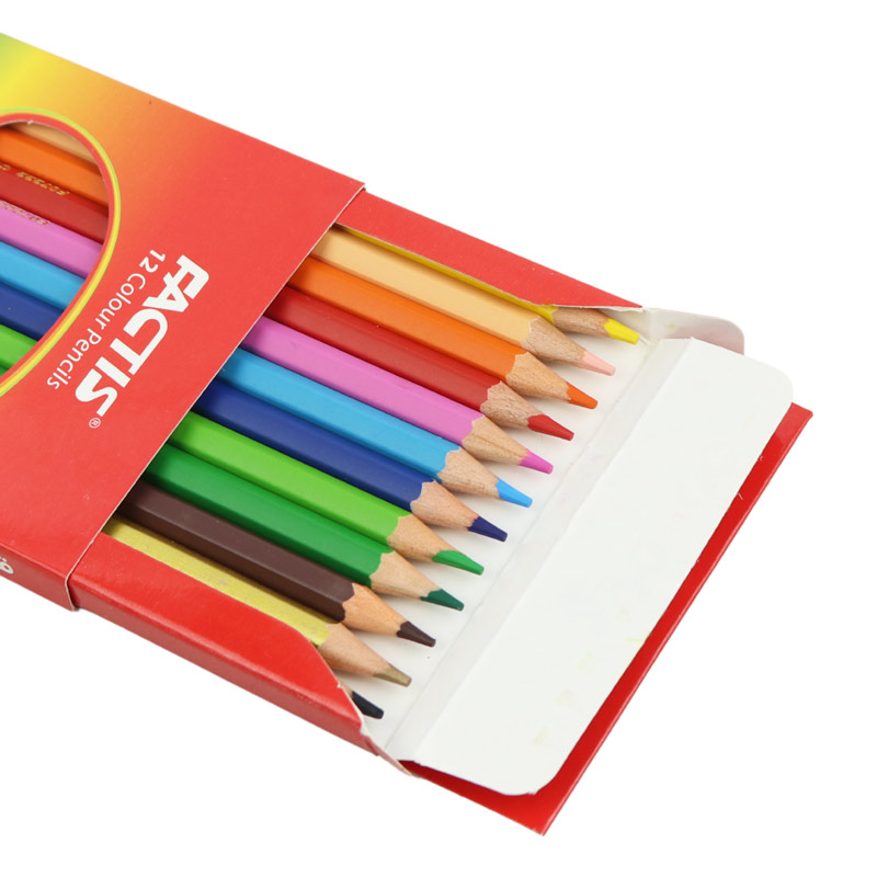 مداد رنگی ۱۲ رنگ فکتیس Factis F07112212