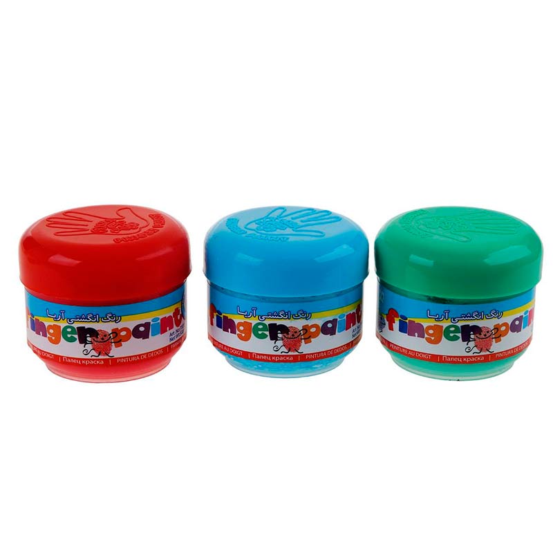 رنگ انگشتی ۶ رنگ آریا Arya 7003