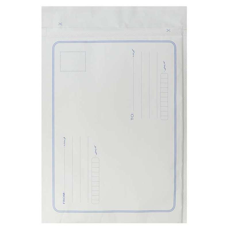 پاکت پست حباب دار A3 سفید بسته ۲۵ عددی