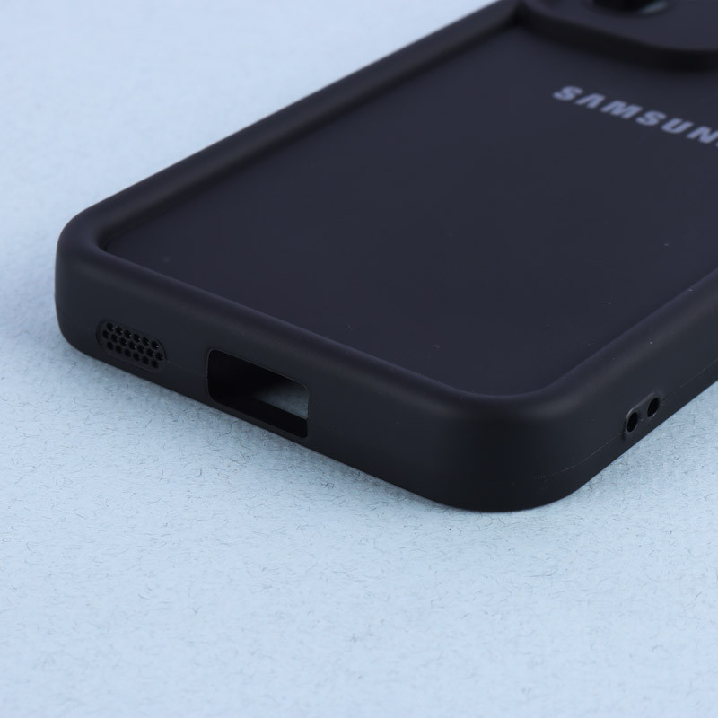 قاب سولید ساده رنگی محافظ لنزدار Samsung Galaxy S21 FE 5G