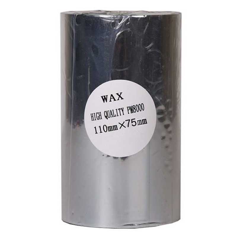 ریبون پرینتر لیبل زن Wax 110mm x 75m