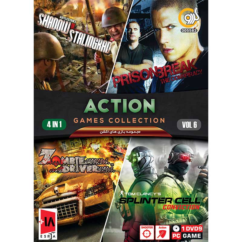 Action Games Collection 4in1 Vol.6 PC 1DVD9 گردو