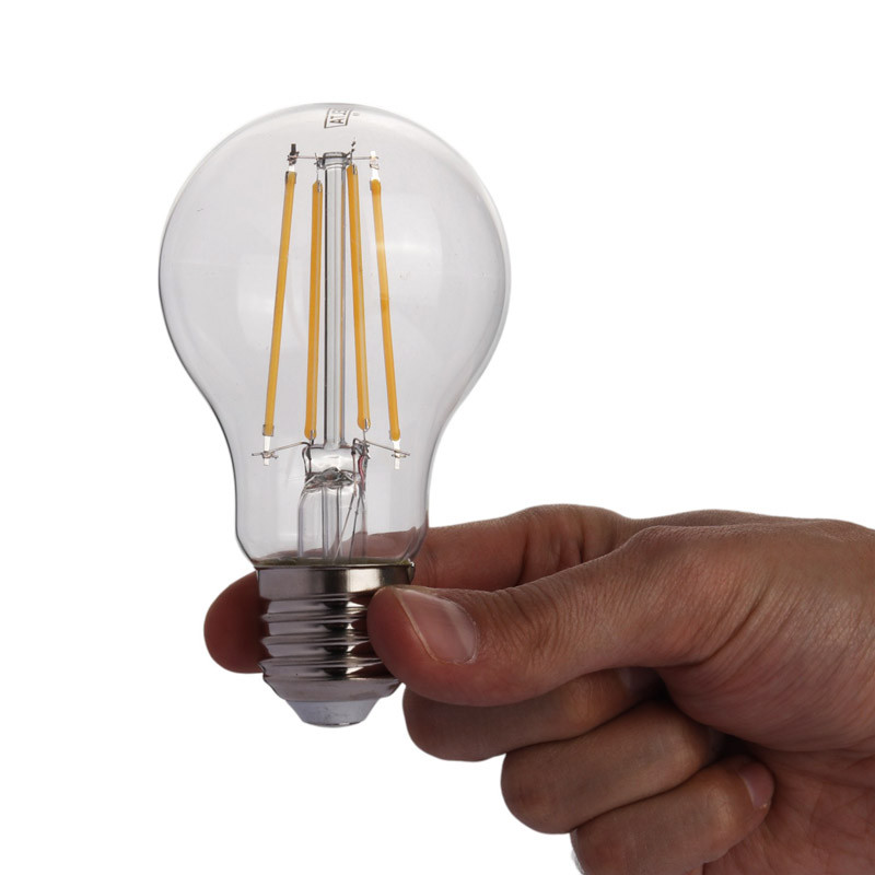 لامپ ادیسونی حبابی فیلامنتی دلتا Delta 8W