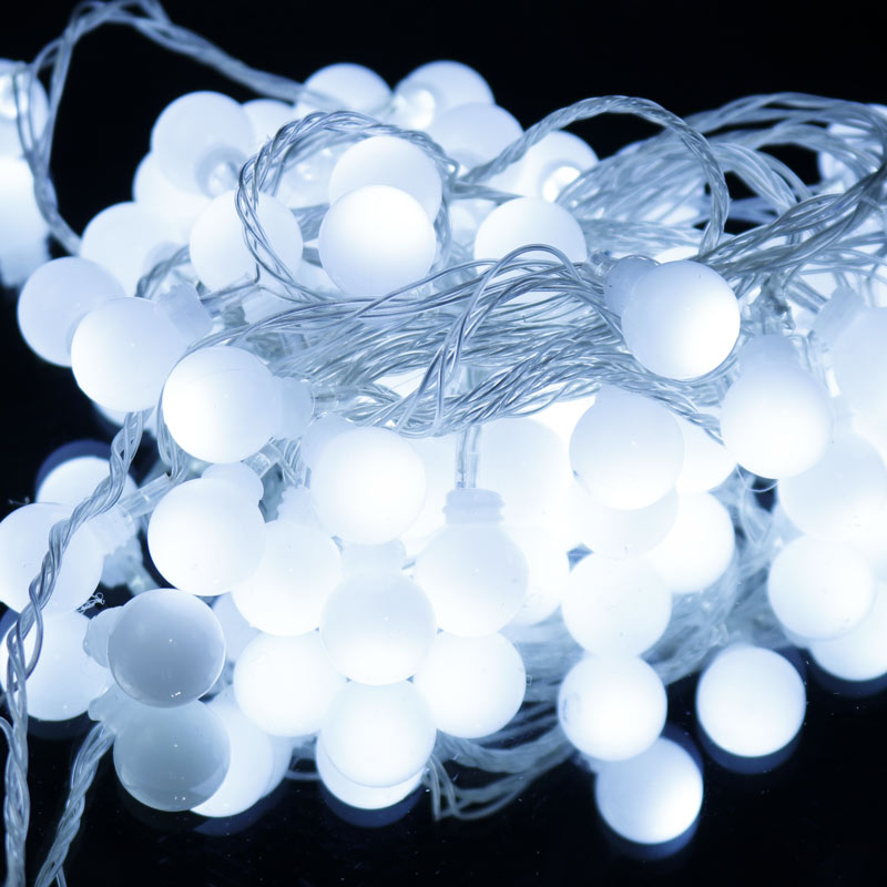 ریسه طرح مروارید ۵۰ لامپ مهتابی ۴٫۵ متری