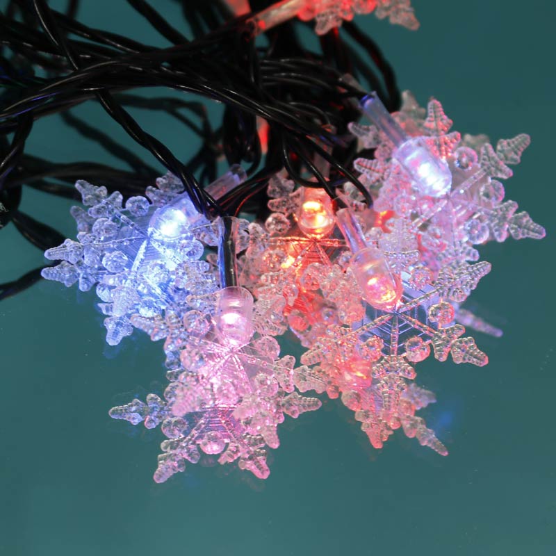 ریسه طرح برف رنگی ۴٫۳ متری