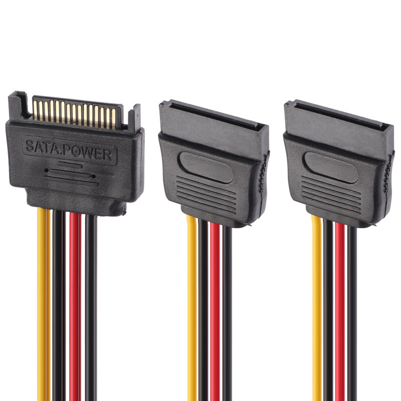 کابل برق ساتا Kaiser 20cm بسته 4 عددی