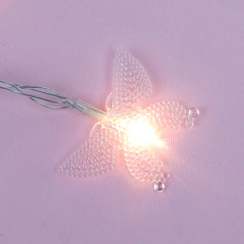 ریسه طرح پروانه باتری خور سه تایی آفتابی طول 2.5 متر