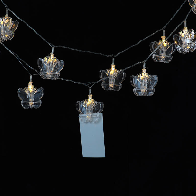 ریسه گیره دار طرح پروانه آفتابی طول 3 متر