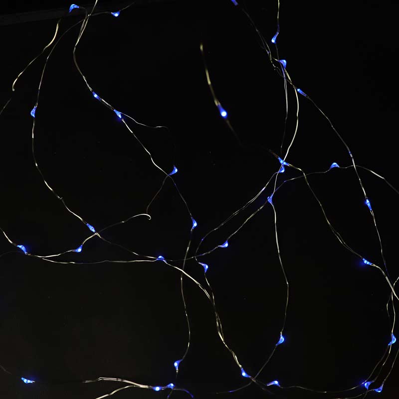 ریسه مفتولی باتری خور رنگی طول 5 متر