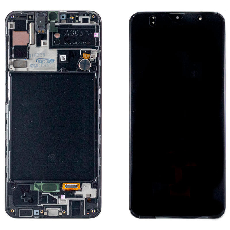 تاچ و ال سی دی اورجینال Samsung Galaxy A30s سرویس پک به همراه فریم