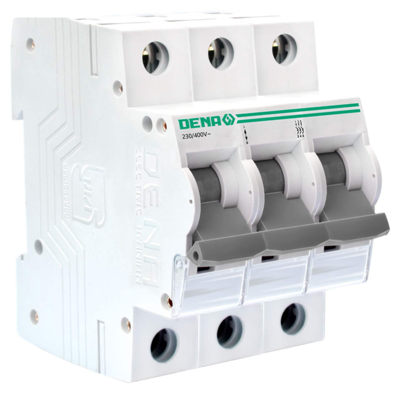 فیوز مینیاتوری سه پل ۳۲ آمپر دنا الکتریک