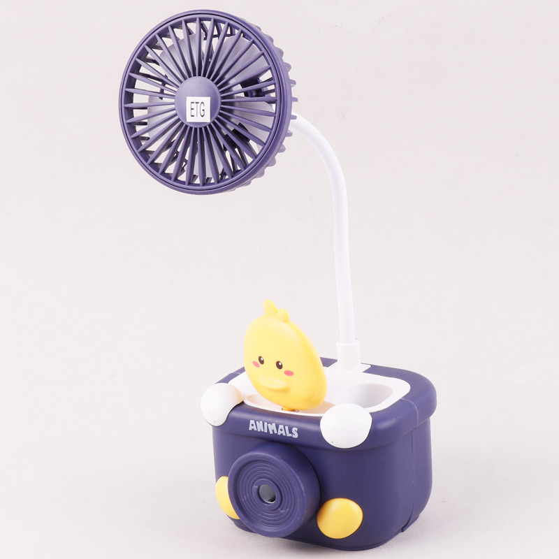 پنکه رومیزی شارژی عروسکی Mini fan Q202