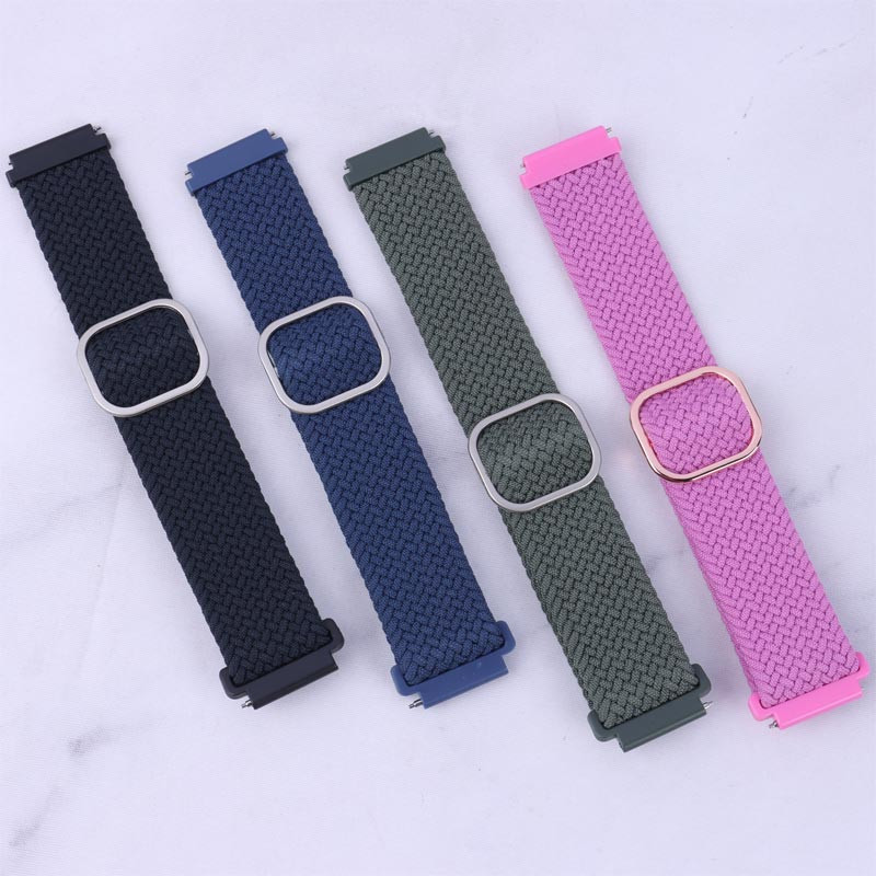 بند ساعت هوشمند SOLO کنفی رنگی 20mm