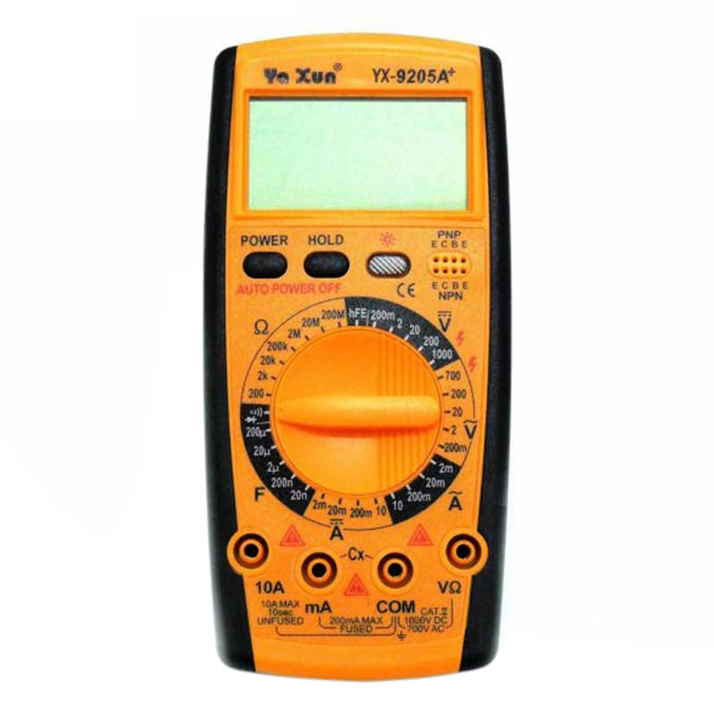 مولتی متر دیجیتال +Yaxun YX-9205A