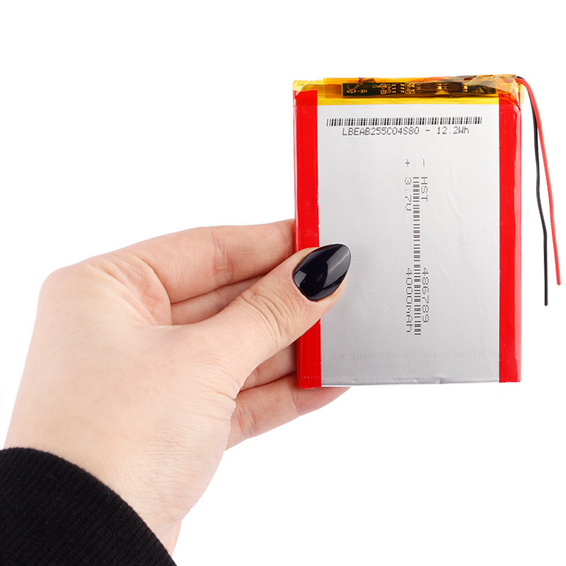 باتری لیتیوم 4000mAh 9*65*4.8mm 486789 بسته 10 عددی