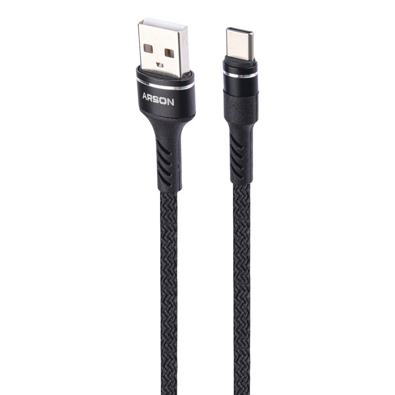 کابل تایپ سی فست شارژ Arson AN-K16 3A 1m