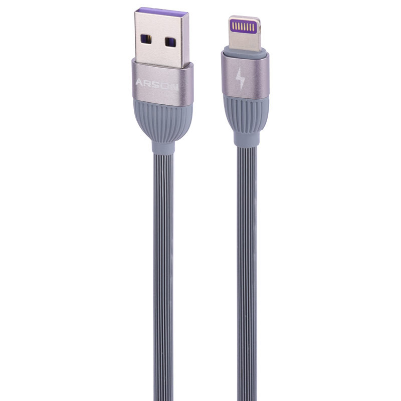 کابل لایتنینگ فست شارژ 5 آمپر آرسون AN-S31 طول 1.2 متر