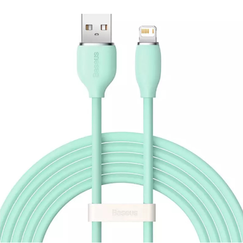 کابل لایتنینگ فست شارژ 2.4 آمپر باسئوس CAGD00010 طول 2 متر