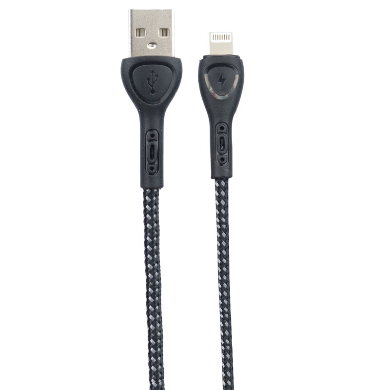 کابل کنفی آیفونی LDNIO LS482 2.4A 2m