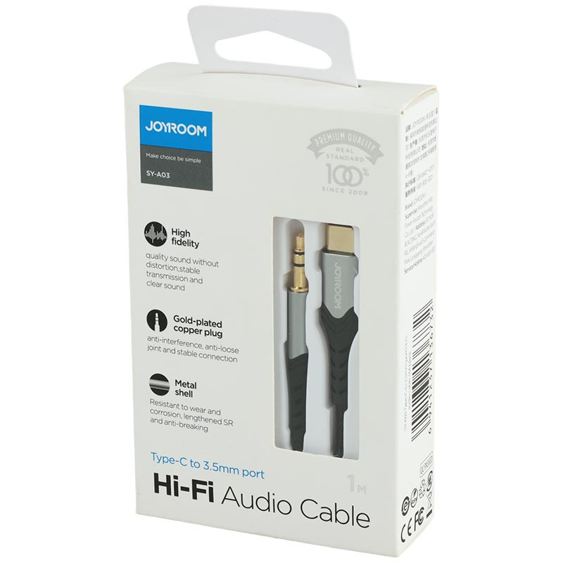 کابل تبدیل Joyroom SY-A03 TYPE-C To AUX 1m