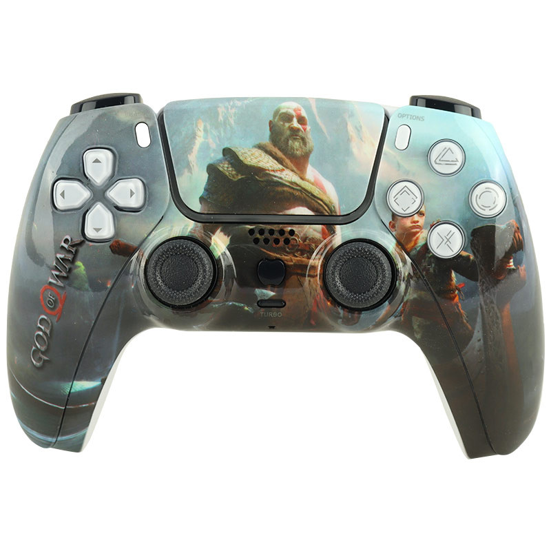 دسته بازی بی سیم طرح پلی استیشن فایو P4-Plus T29 God Of War PS4 / PC
