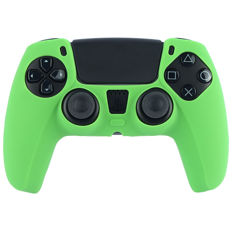 روکش دسته بازی PS5 زمینه سبز