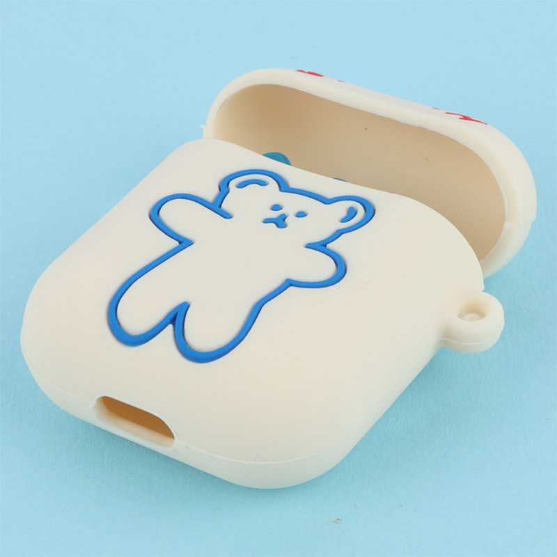 محافظ AirPods 1 / 2 سیلیکونی طرح Brunch