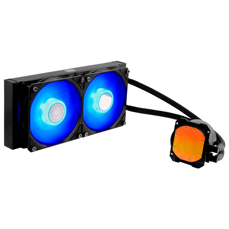 فن خنک کننده CPU کولر مستر Cooler Master MasterLiquid ML240L V2 Blue