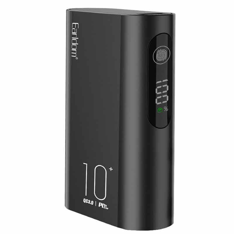 پاوربانک فست شارژ 10000 ارلدام Earldom ET-PD10 QC3.0 PD 22.5W