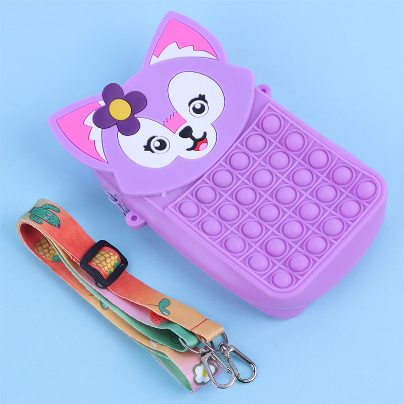 کیف فانتزی سیلیکونی + بند آویز کد 2