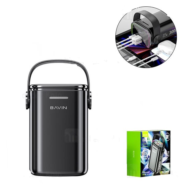 پاوربانک 30000 باوین Bavin PC1025S Power Bank توان 22.5 وات